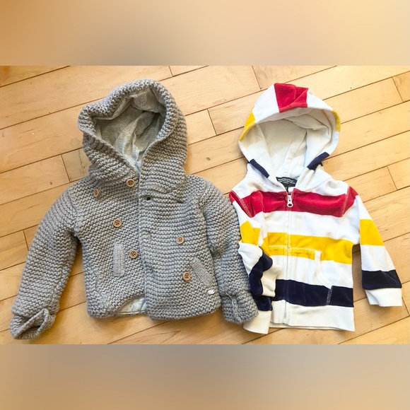 Cyrillus Other - Cyrillus and Hudson bay co 3-6 month sweaters